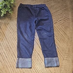 Denim jegging leggings size 5